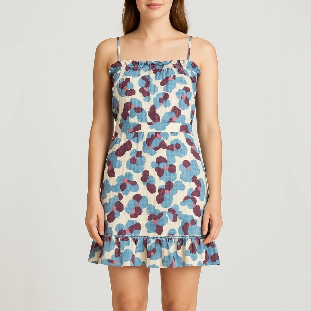 Juicy Couture Floral Ruffle Sundress Size 6